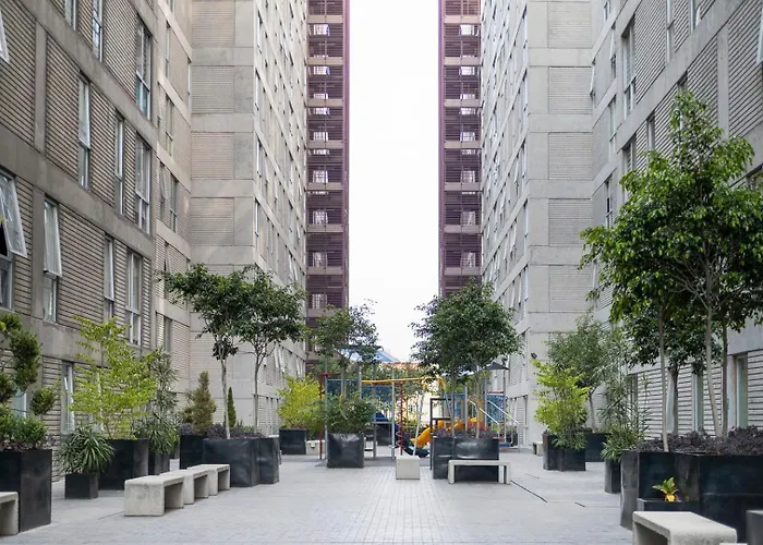 New Chic With Gym Access & Private Roof Apartment Mexico City